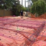 plumber at construction site - plumbers Ballina, NSW
