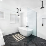 Modern designed bathroom - plumbers Ballina, NSW