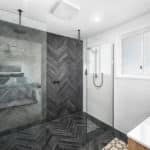 Modern designed bathroom and shower - plumbers Ballina, NSW