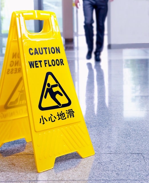 CAUTION WET FLOOR- Plumbing safety procedures